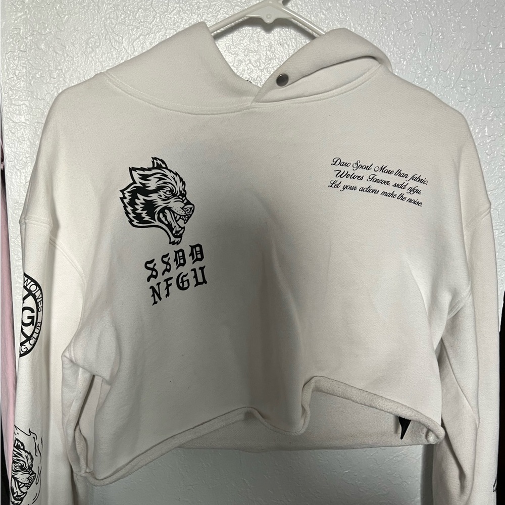 White Darc Sport hoodie